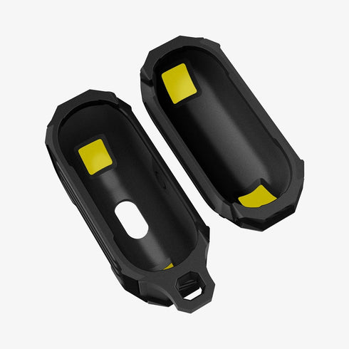 ASD00537 - Apple AirPods Pro Case Tough Armor in black showing the front